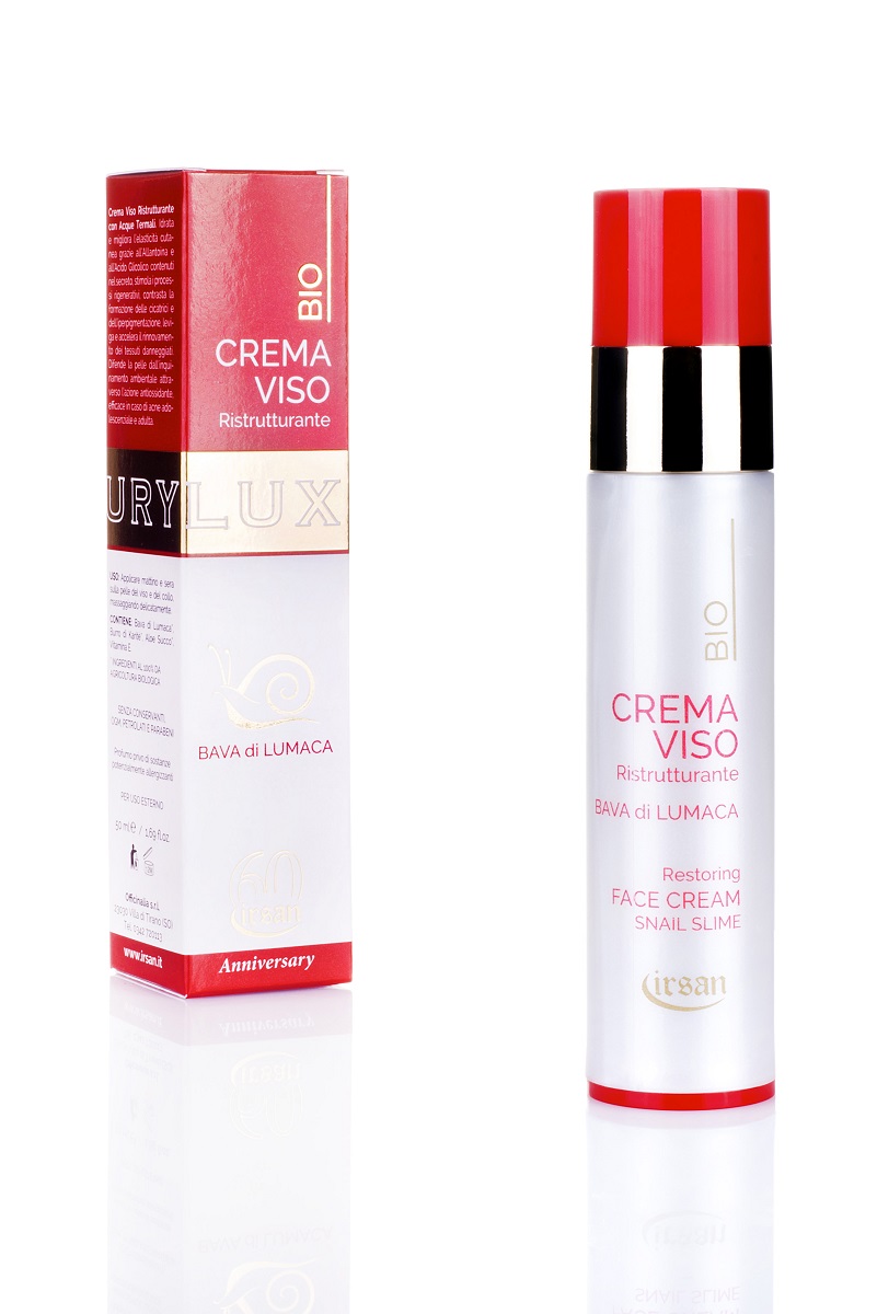 CREMA VISO RISTRUTTURANTE CON BAVA DI LUMACA